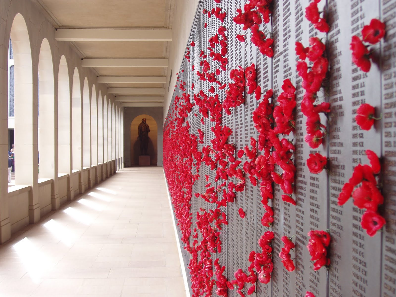 Flanders Poppy as war memorial