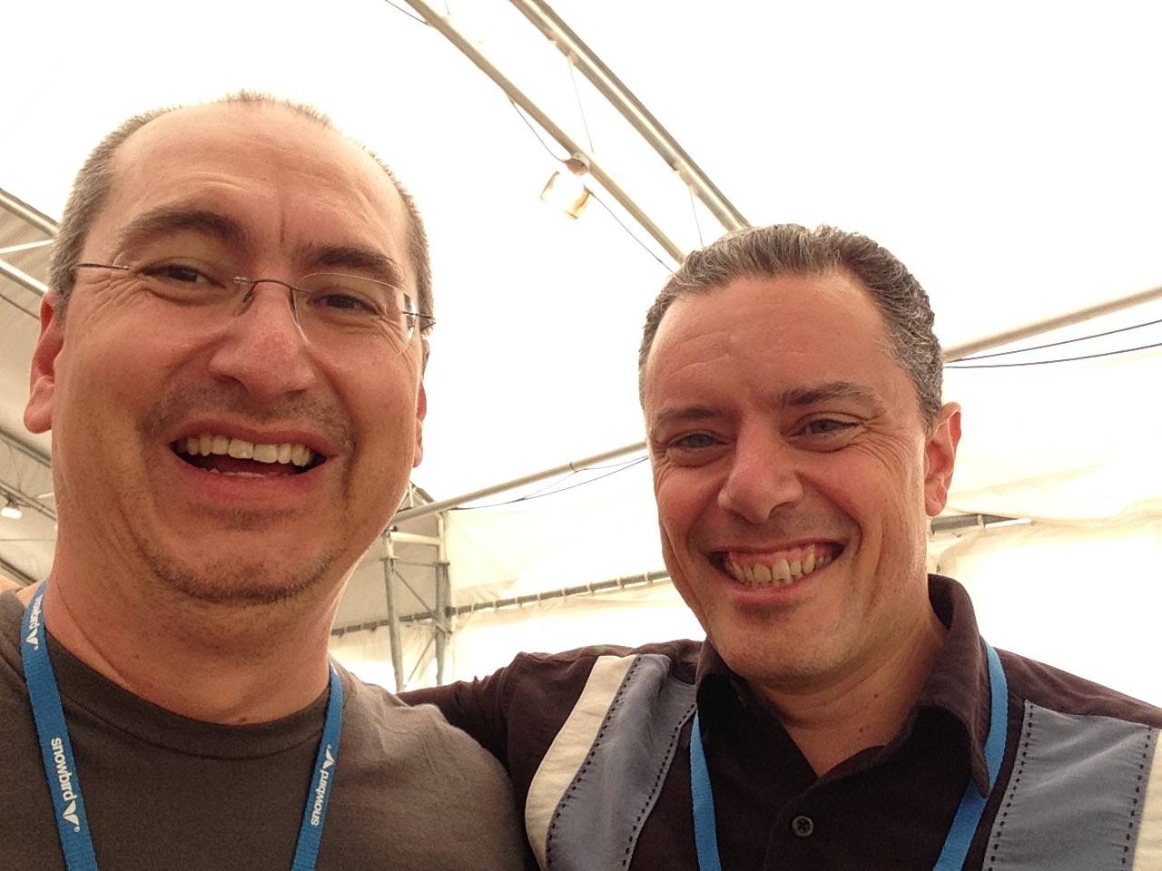 DiGRA 2014 selfie with Michael Mateas